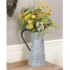 image:imageDeco 79 Metal Galvanized Watering Jug 10 by 16InchGray