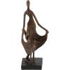 image:imageDeco 79 Polystone Family Decorative Sculpture Home Decor Statue Accent Figurine 13 x 5 x 5 Bronze