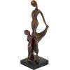 image:imageDeco 79 Polystone Family Decorative Sculpture Home Decor Statue Accent Figurine 13 x 5 x 5 Bronze