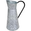 image:imageDeco 79 Metal Galvanized Watering Jug 10 by 16InchGray