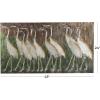 image:imageDeco 79 Metal Bird Home Wall Decor Wall Sculpture Wall Art 43 x 2 x 24 Brown