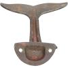 image:imageDeco 79 Metal Whale Single Hanger Wall Hook Set of 4 5W 6H Multi Colored