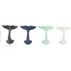 image:imageDeco 79 Metal Whale Single Hanger Wall Hook Set of 4 5W 6H Multi Colored