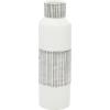 image:imageCosmoLiving by Cosmopolitan Ceramic Vase with Grey Striped Accents 6 x 6 x 18 WhiteWhite