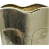 image:imageDeco 79 Aluminum Metal Face Decorative Vase Centerpiece Vases with Abstract Details Set of 2 Flower Vases for Home Decoration 13 10 H GoldGold
