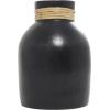 image:imageDeco 79 Ceramic Decorative Vase Centerpiece Vase with Wrapped Rattan Detailing Flower Vase for Home Decoration 8 x 8 x 20 WhiteBlack