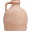 image:imageDeco 79 Ceramic Terracotta Jug Vase with Handle 9 x 9 x 15 PinkPink