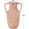 image:imageDeco 79 Ceramic Terracotta Jug Vase with Handle 9 x 9 x 15 PinkPink