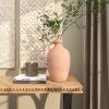 image:imageDeco 79 Ceramic Terracotta Jug Vase with Handle 9 x 9 x 15 PinkPink