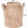image:imageDeco 79 Ceramic Terracotta Jug Vase with Handle 9 x 9 x 15 PinkPink
