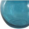 image:imageDeco 79 Glass Geometric Tinted Vase with Gold Rim and Varying Shapes Set of 3 898 H BlueBlue