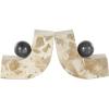 image:imageDeco 79 Marble Globe Decorative Bookends Sleek Orb Non Skid Bookends Set of 2 Office Bookends2 W 7 H WhiteBrown