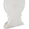 image:imageDeco 79 Marble Globe Decorative Bookends Sleek Orb Non Skid Bookends Set of 2 Office Bookends2 W 7 H WhiteWhite
