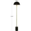 image:imageDeco 79 Metal Room Floor Lamp Umbrella Style Standing Tall Lamp Tall Lamp 14 x 14 x 62 BlackBlack