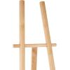 image:imageDeco 79 Wood Display Easel Tall Adjustable 3 Tier Floor Standing Easel with Chain Support Display Stand 14 x 22 x 58 Light Brown17 x 22 x 65