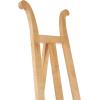 image:imageDeco 79 Wood Display Easel Tall Adjustable 3 Tier Floor Standing Easel with Chain Support Display Stand 14 x 22 x 58 Light Brown18 x 29 x 67