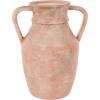 image:imageDeco 79 Ceramic Terracotta Jug Vase with Handle 9 x 9 x 15 PinkPink