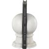 image:imageDeco 79 Marble Globe Decorative Bookends Sleek Orb Non Skid Bookends Set of 2 Office Bookends2 W 7 H WhiteWhite