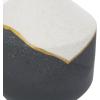 image:imageCosmoLiving by Cosmopolitan Ceramic Vase 8 x 8 x 11 WhiteBlack