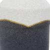 image:imageCosmoLiving by Cosmopolitan Ceramic Vase 8 x 8 x 11 WhiteBlack