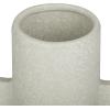 image:imageCosmoLiving by Cosmopolitan Ceramic Vase 8 x 8 x 11 WhiteWhite