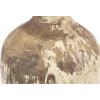 image:imageDeco 79 Ceramic Antique Style Distressed Vase 10 x 10 x 22 BrownBeige