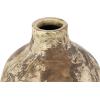 image:imageDeco 79 Ceramic Antique Style Distressed Vase 10 x 10 x 22 BrownBeige