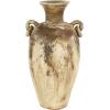 image:imageDeco 79 Ceramic Antique Style Distressed Vase 10 x 10 x 22 BrownBeige