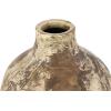 image:imageDeco 79 Ceramic Antique Style Distressed Vase 10 x 10 x 22 BrownBeige