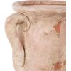 image:imageDeco 79 Ceramic Decorative Vase Antique Style Distressed Centerpiece Vase with Handles Flower Vase for Home Decoration 14 x 11 x 18 CreamPink