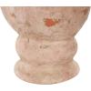 image:imageDeco 79 Ceramic Decorative Vase Antique Style Distressed Centerpiece Vase with Handles Flower Vase for Home Decoration 14 x 11 x 18 CreamPink