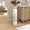 image:imageDeco 79 Ceramic Handmade Decorative Vase Centerpiece Vase Flower Vase for Home Decoration 7 x 7 x 31 WhiteWhite
