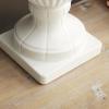 image:imageDeco 79 Ceramic Living Room Decorative Jars Tall Fluted Urn Decorative Container with Lid Jar with Lid 10 x 10 x 26 WhiteWhite