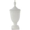 image:imageDeco 79 Ceramic Living Room Decorative Jars Tall Fluted Urn Decorative Container with Lid Jar with Lid 10 x 10 x 26 WhiteWhite