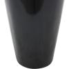 image:imageDeco 79 Fiberglass Decorative Vase Mosaic Floor Centerpiece Vase with Blue Interior Flower Vase for Home Decoration 16 x 16 x 30 SilverBlack