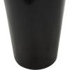 image:imageDeco 79 Fiberglass Decorative Vase Mosaic Floor Centerpiece Vase with Blue Interior Flower Vase for Home Decoration 16 x 16 x 30 SilverBlack