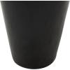 image:imageDeco 79 Fiberglass Decorative Vase Mosaic Floor Centerpiece Vase with Blue Interior Flower Vase for Home Decoration 16 x 16 x 30 SilverBlack