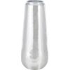 image:imageDeco 79 Fiberglass Decorative Vase Mosaic Floor Centerpiece Vase with Blue Interior Flower Vase for Home Decoration 16 x 16 x 30 SilverSilver
