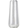 image:imageDeco 79 Fiberglass Decorative Vase Mosaic Floor Centerpiece Vase with Blue Interior Flower Vase for Home Decoration 16 x 16 x 30 SilverSilver