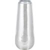 image:imageDeco 79 Fiberglass Decorative Vase Mosaic Floor Centerpiece Vase with Blue Interior Flower Vase for Home Decoration 16 x 16 x 30 SilverSilver