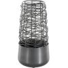 image:imageDeco 79 Metal Abstract Decorative Vase Intertwined Wire Centerpiece Vase with Solid Matte Base Vase for Home Decoration 6 x 6 x 12 Black6 x 6 x 12