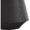 image:imageDeco 79 Metal Decorative Vase Textured Cone Centerpiece Vases Set of 2 Flower Vases for Home Decoration 14 11 H BlackBlack