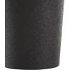 image:imageDeco 79 Metal Decorative Vase Textured Cone Centerpiece Vases Set of 2 Flower Vases for Home Decoration 14 11 H BlackBlack
