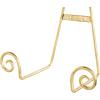 image:imageDeco 79 Metal Scroll Tabletop and Hanging Wall Rack Display Easel Set of 3 10 8 6H Gold