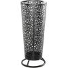 image:imageDeco 79 Metal Umbrella Stand 2 Section with Umbrella Shaped Handle 13 x 8 x 27 BlackBlack