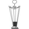 image:imageDeco 79 Metal Umbrella Stand 2 Section with Umbrella Shaped Handle 13 x 8 x 27 BlackBlack