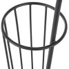 image:imageDeco 79 Metal Umbrella Stand 2 Section with Umbrella Shaped Handle 13 x 8 x 27 BlackBlack