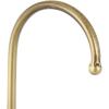 image:imageDeco 79 Metal Umbrella Stand 2 Section with Umbrella Shaped Handle 13 x 8 x 27 BlackGold
