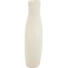 image:imageDeco 79 Paper Mache Decorative Vase Abstract Rounded Centerpiece Vase with Double Openings Flower Vase for Home Decoration 9 x 3 x 12 BeigeBeige