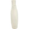 image:imageDeco 79 Paper Mache Decorative Vase Abstract Rounded Centerpiece Vase with Double Openings Flower Vase for Home Decoration 9 x 3 x 12 BeigeBeige